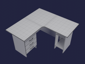 office table 3D Model