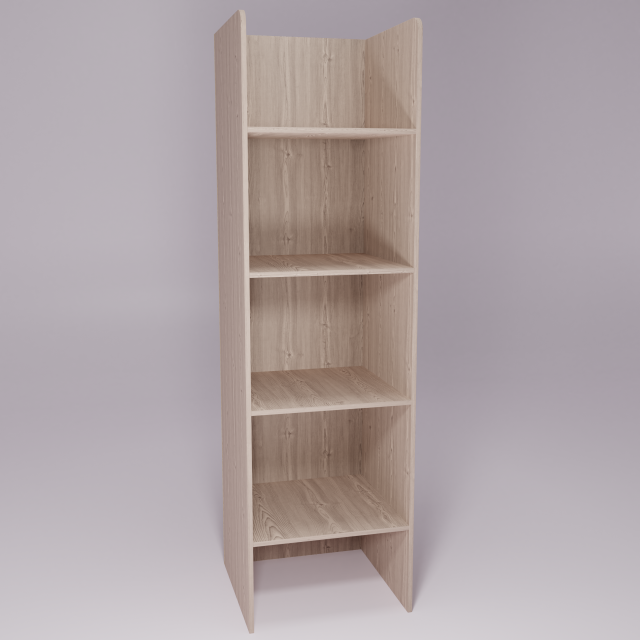 bookcase 3D मॉडल .c4d .max .obj .3ds .fbx .stl .blend 