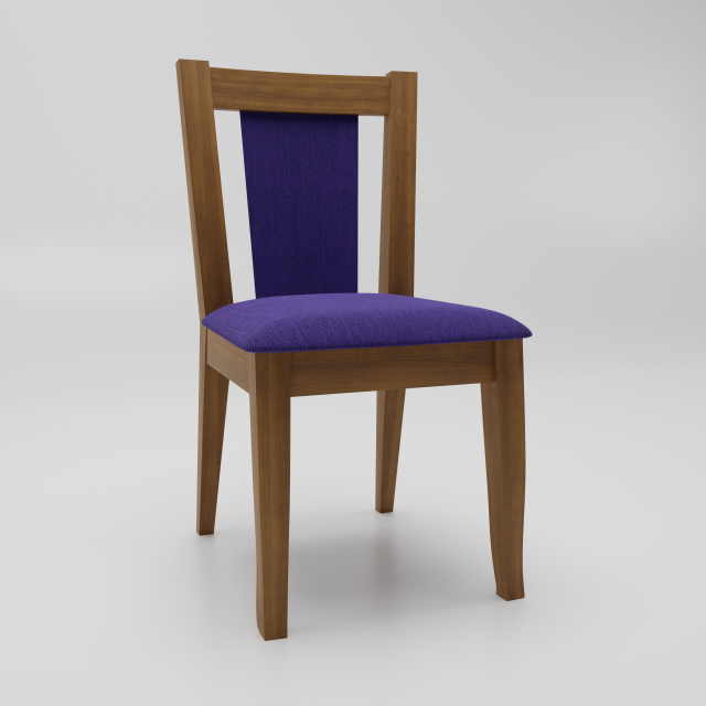 wooden chair 3D Model .c4d .max .obj .3ds .fbx .stl .blend 