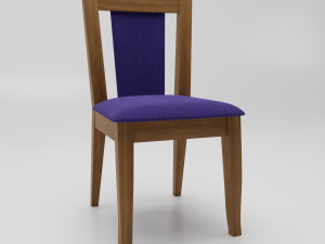 wooden chair Modèle 3D