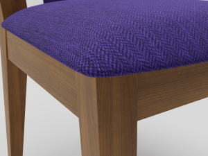 wooden chair 3D Model