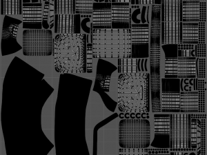 chesterfield white armchair 3D Model