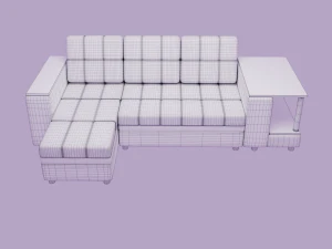 वोल्बर्ग हॉफ सोफा 3D मॉडल