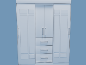 closet comfort 7 3D Modell