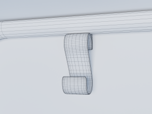 school desk and chair Modelo 3D
