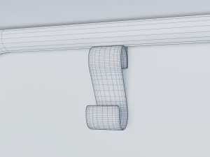 school desk and chair 3D Model