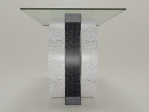 olympia dining table 3D Model