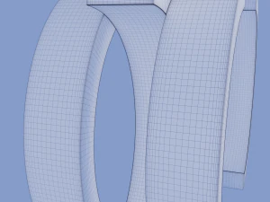 olympia dining table 3D Model