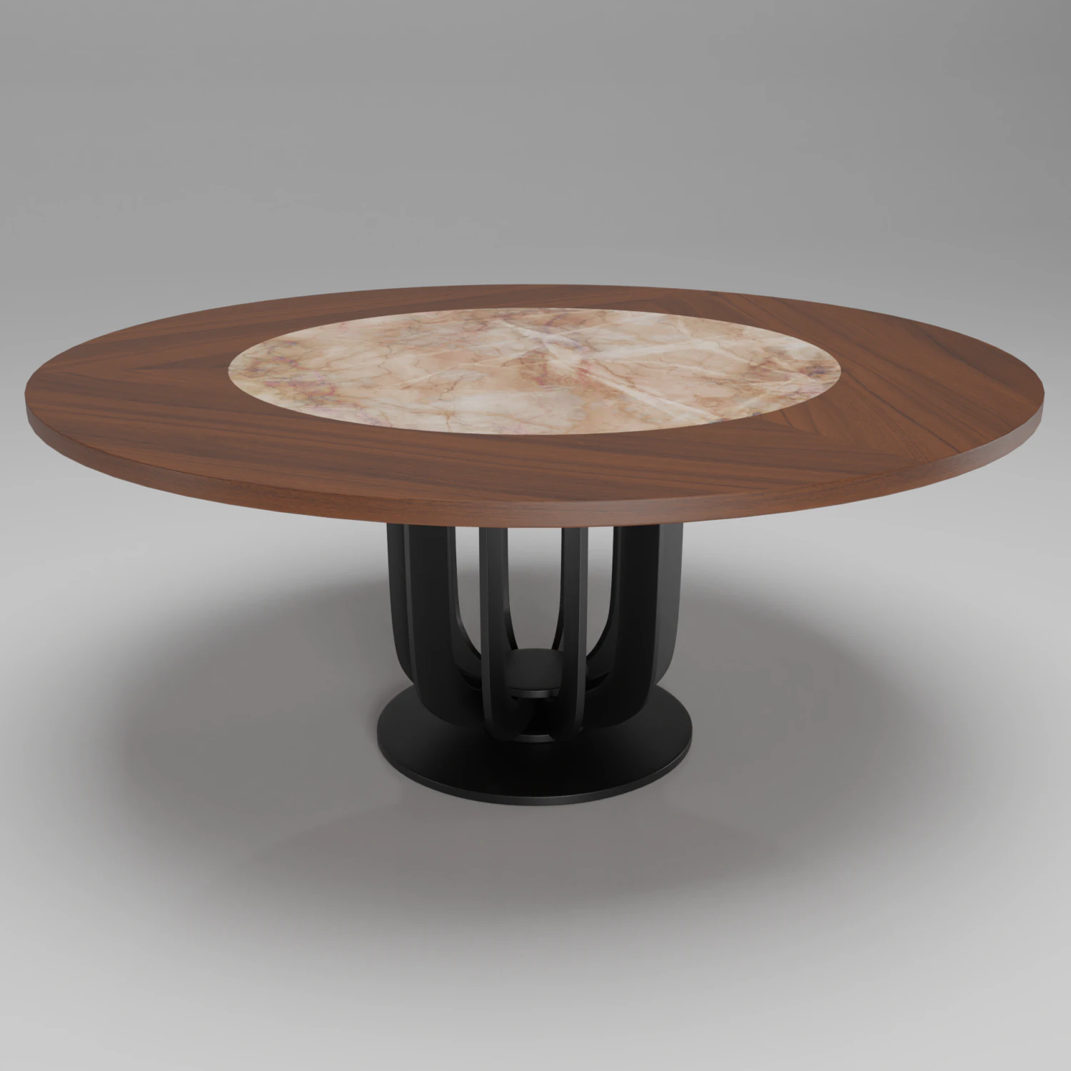 solo dining table 3D Model .c4d .max .obj .3ds .fbx .stl .blend
