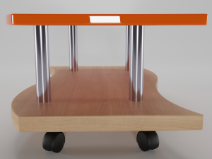 modern coffee table Model 3D