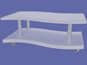modern coffee table 3D Model