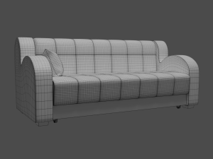 sofa accordion Model 3D
