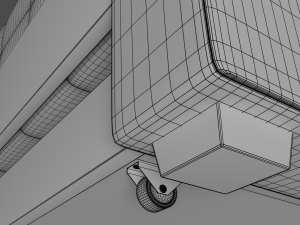 sofa accordion Model 3D