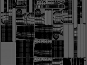 sofa accordion Model 3D