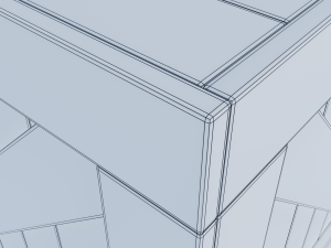 wooden crate Modèle 3D