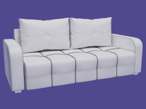 sofa marseille 3D मॉडल