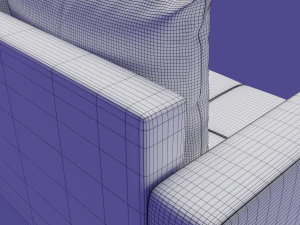 sofa marseille 3D Model