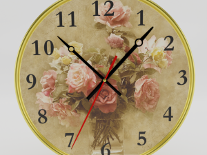 wall clock 3D Model