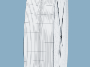 wall clock Model 3D
