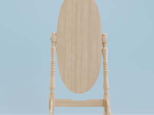 floor mirror juliet Model 3D