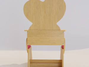dressing table for girls princess 3D Model