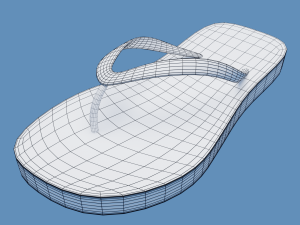 slippers 3D मॉडल