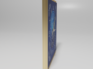 wall clock horoscope 3D Modell