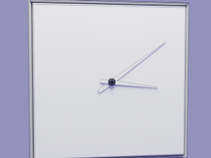 wall clock horoscope 3D Modell