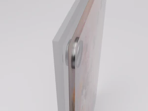 wall clock rose garden 3D Model