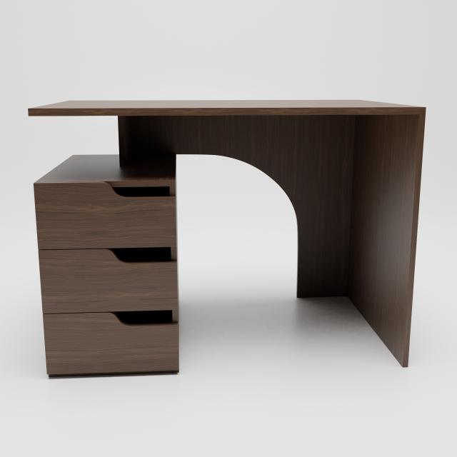 writing desk alex Modelo 3D .c4d .max .obj .3ds .fbx .stl .blend 