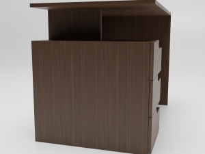 writing desk alex Modelo 3D