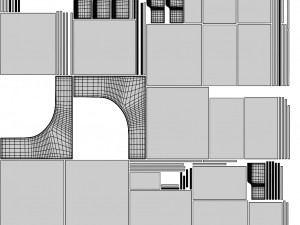 writing desk alex Modelo 3D