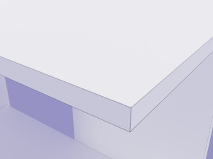 writing desk geneva 3D Модель