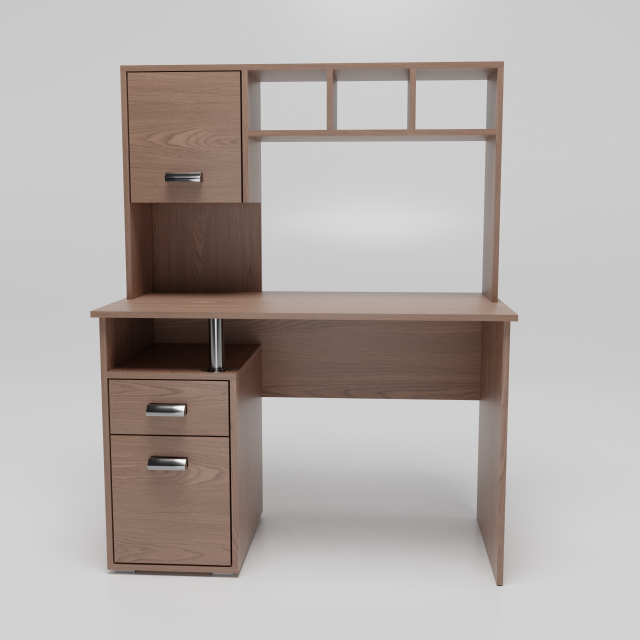 writing desk image 3D Модель .c4d .max .obj .3ds .fbx .stl .blend 