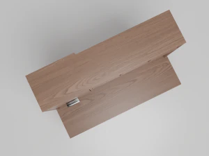 writing desk image 3D Model