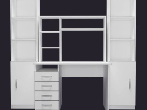 writing desk york 3D Model