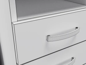 writing desk york 3D Model
