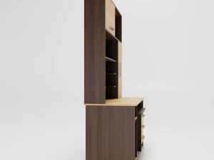 computer table leon 3D Model