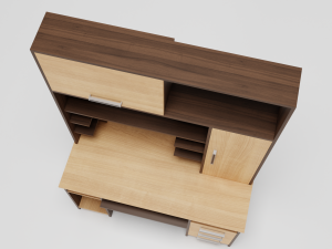 computer table leon 3D 模型