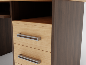 computer table leon 3D 模型