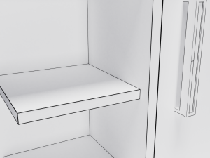 computer table leon 3D 模型