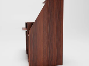 computer table milan 3D Model