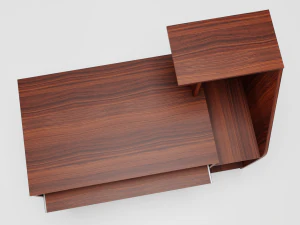 computer table milan 3D Model