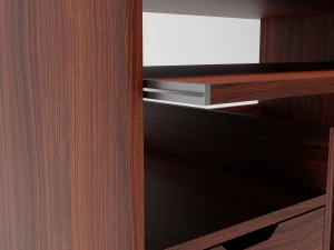 computer table milan 3D Model