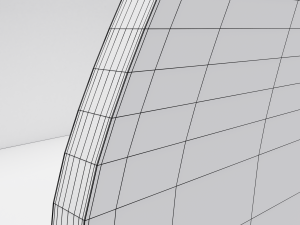 computer table milan Modello 3D