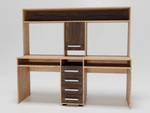 computer table austin 3D Model