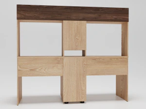 computer table austin 3D Model