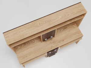 computer table austin Model 3D