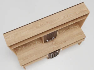 computer table austin 3D Model
