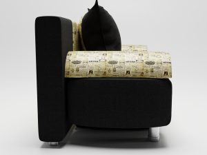 sofa madrid Model 3D